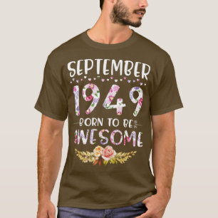 Camiseta Feliz aniversário de 71 anos para mim, sua mamãe
