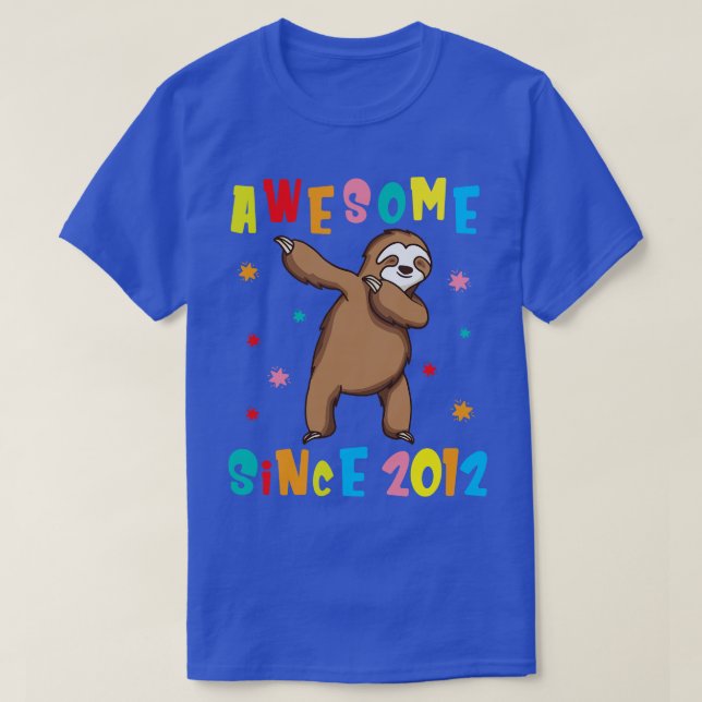 Camiseta Feliz Aniversário De 8 Anos Tio Irmão Sist (Frente do Design)