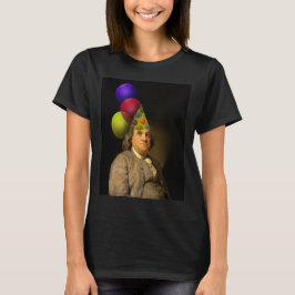 Camiseta Feliz aniversário de Ben Franklin