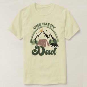 Camiseta Feliz Aniversário de Campanha Um Pai Feliz