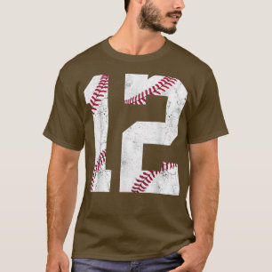 Camiseta Feliz Aniversário De Doze Anos 12 12 2010 Baseb