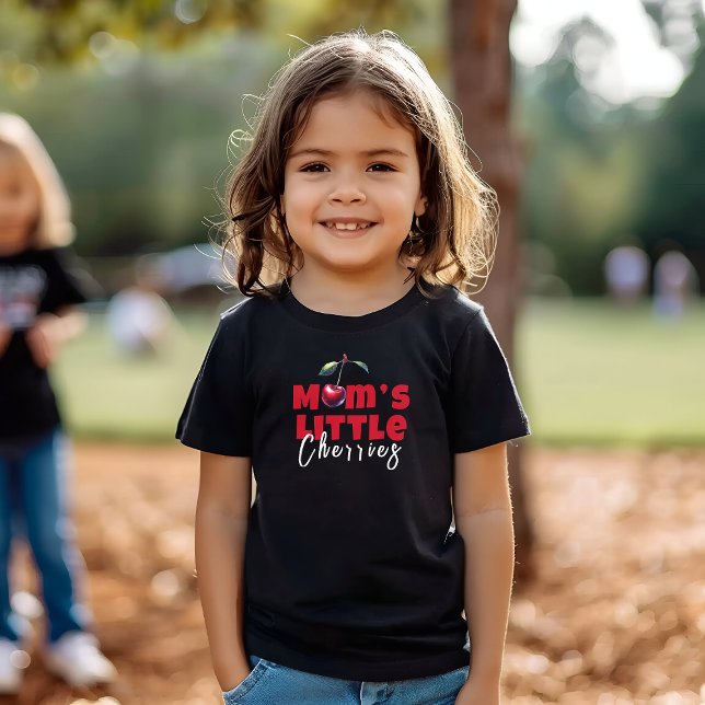 Camiseta Feliz aniversário de slogan de cereja (Criador carregado)