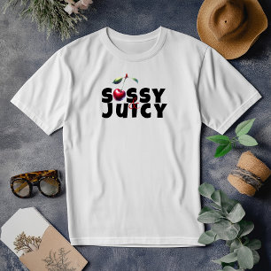 Camiseta Feliz aniversário de slogan de cereja