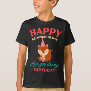 Camiseta Feliz aniversário do Dia da Toupeira Amantes da To