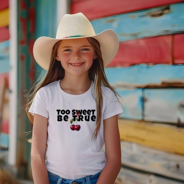 Camiseta Feliz aniversário do slogan da cereja vermelha (Criador carregado)