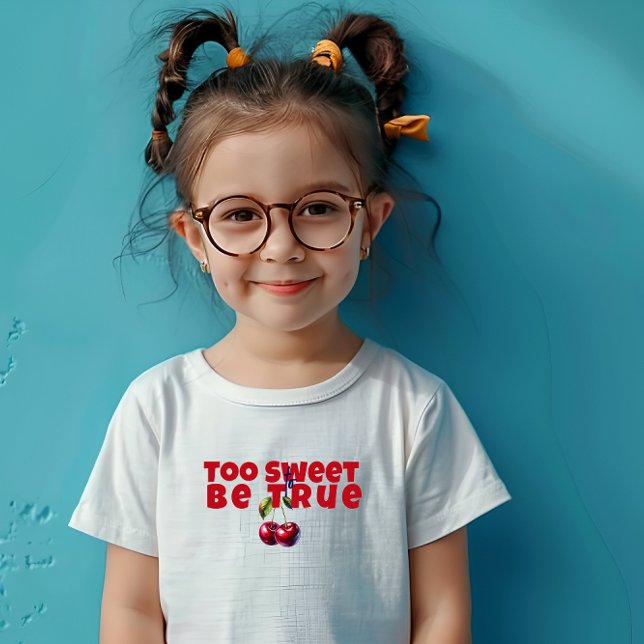 Camiseta Feliz aniversário do slogan da cereja vermelha (Criador carregado)