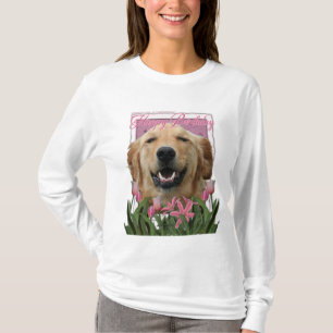 Camiseta Feliz aniversario - golden retriever - Mickey
