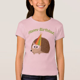 Camiseta Feliz aniversário! Hedgehog