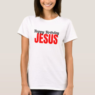 Camiseta Feliz Aniversário Jesus