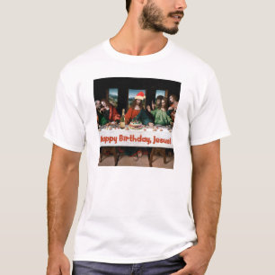 Camiseta Feliz aniversario, Jesus!