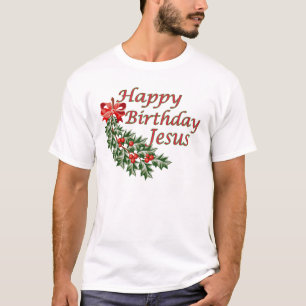 Camiseta Feliz aniversario Jesus