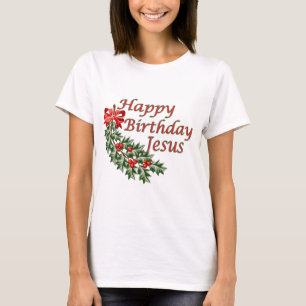 Camiseta Feliz aniversario Jesus