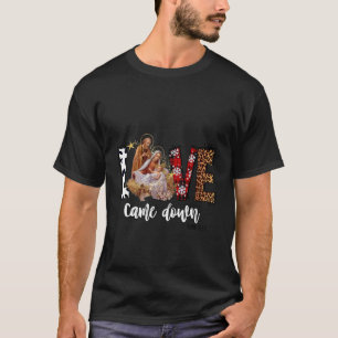 Camiseta Feliz Aniversário Jesus Amo Caiu no Natal Chri