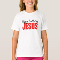 Camiseta Feliz Aniversário Jesus Natal