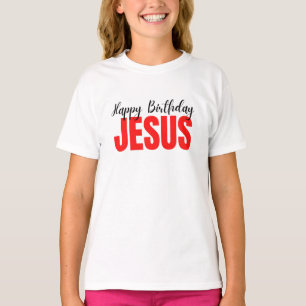 Camiseta Feliz Aniversário Jesus Natal