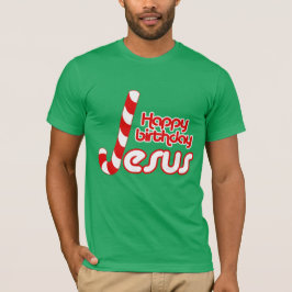 CAMISETA FELIZ ANIVERSARIO JESUS - .PNG