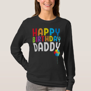 Camiseta Feliz aniversário Pai Cute Toddler Pai Birthday G