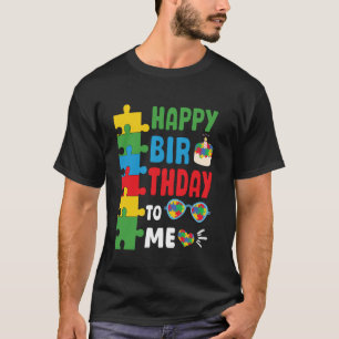 Camiseta Feliz Aniversário Para Mim Em Abril Mês de Conscie