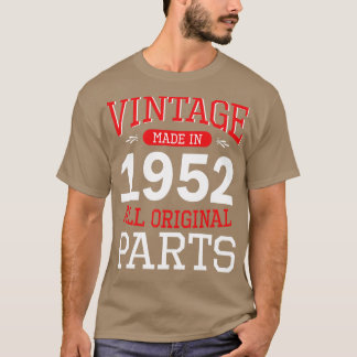 Camiseta Feliz Aniversário Para Mim, Fez Sua Vintage De 68