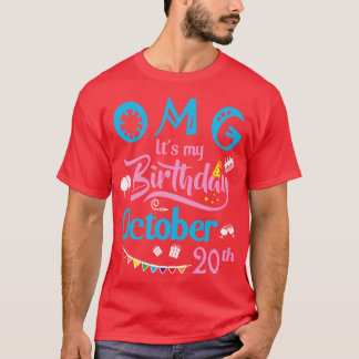 Camiseta Feliz Aniversário Para Mim, Mãe Irmã Pai.