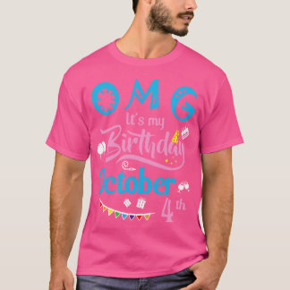 Camiseta Feliz Aniversário Para Mim, Mãe Irmã Pai.