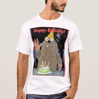 Camiseta Feliz aniversário para você