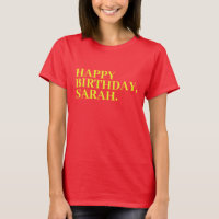 Feliz aniversário Sarah | Aniversário Sarah