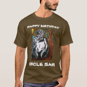 Camiseta FELIZ ANIVERSÁRIO, TIO SAM tee
