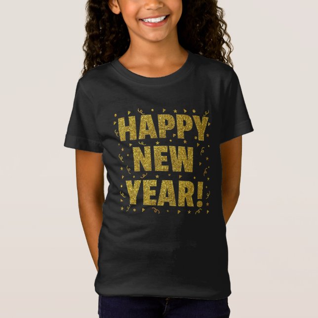 Camiseta Feliz Ano Novo (Frente)