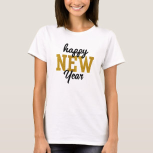 Camiseta Feliz Ano Novo
