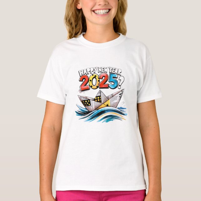 Camiseta Feliz Ano Novo2025 (Frente)