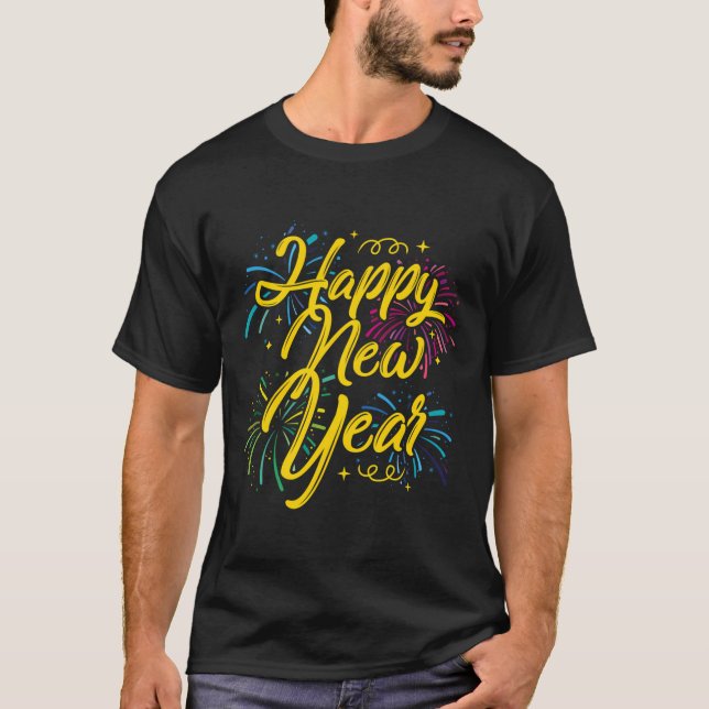Camiseta Feliz ano novo 2021 (Frente)