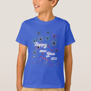 Camiseta feliz ano novo 2021