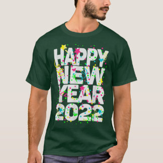 Camiseta Feliz ano novo 2022 Adoramos Professora Enfermeira