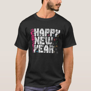 Camiseta Feliz ano novo 2023