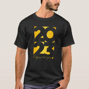 Camiseta Feliz ano novo 2023 Parte Suprimentos N