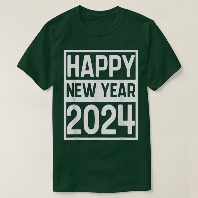 Camiseta Feliz ano novo 2024 Celebração Legal Lunar Chinês (Frente do Design)
