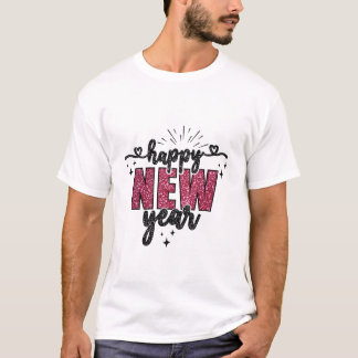 Camiseta Feliz ano novo 2025