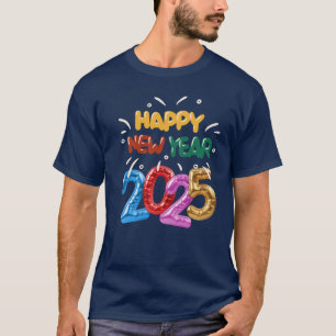 Camiseta Feliz ano novo 2025
