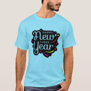 Camiseta Feliz ano novo 2025