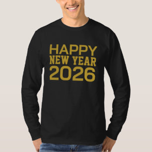 Camiseta Feliz Ano Novo 2026