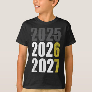 Camiseta Feliz Ano Novo 2026 2027 67 Meme Seis Sete Criança