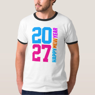Camiseta Feliz Ano Novo 2027