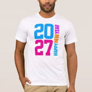 Camiseta Feliz Ano Novo 2027