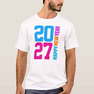 Camiseta Feliz Ano Novo 2027