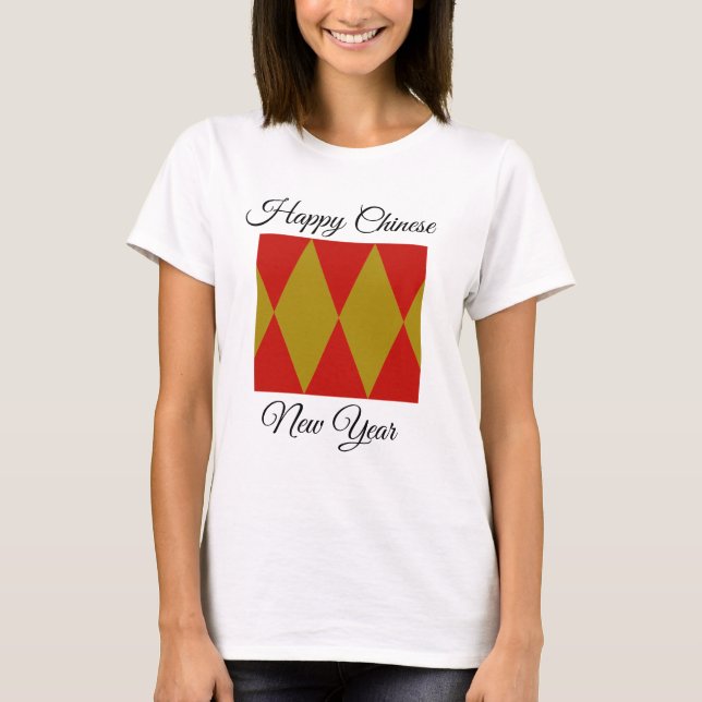 Camiseta Feliz Ano Novo Chinês (Frente)