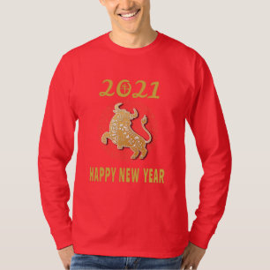 Camiseta Feliz Ano Novo Chinês 2021