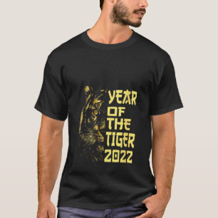 Camiseta Feliz Ano Novo Chinês 2022 Ano Da Tig