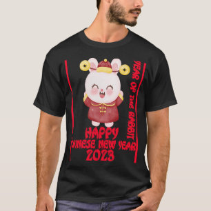 Camiseta Feliz Ano Novo Chinês 2023 Ano do Rabino