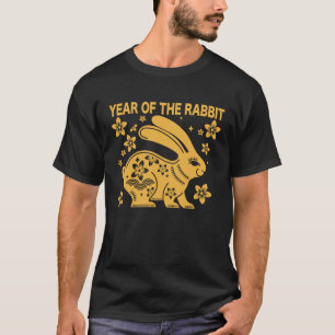 Camiseta Feliz Ano Novo Chinês 2023 Do Coelho